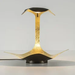 Design LED Tafellamp brons met goldleaf></noscript>Straluma Discount