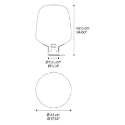 Design tafellamp Flar large terra/turqoise></noscript>Straluma Clearance