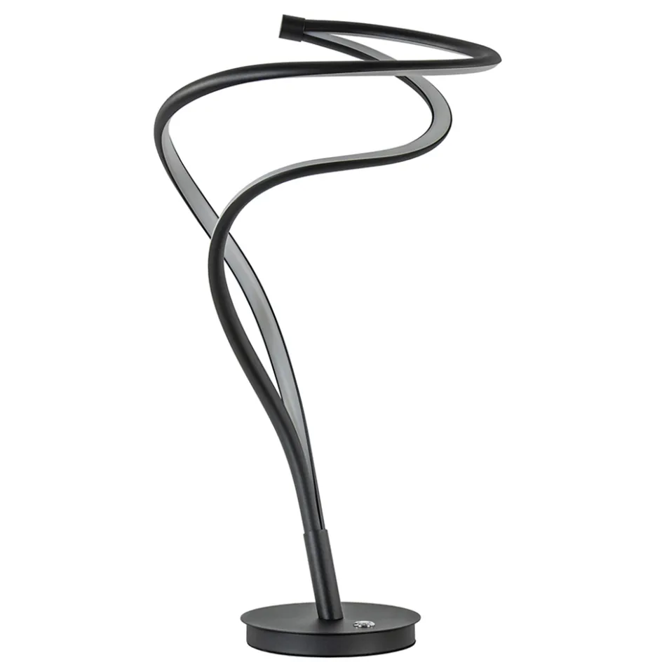 Design tafellamp zwart met dimbaar LED>Straluma Hot