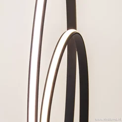 Design vloerlamp dimbaar LED zwart><noscript><img width=