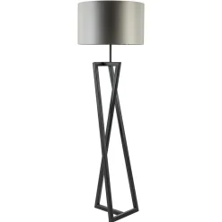 Design vloerlamp frame mat zwart excl kap>Straluma Outlet