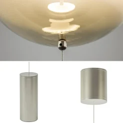 Design vloerlamp smoke steel met transparant smoke glas></noscript>Straluma Discount