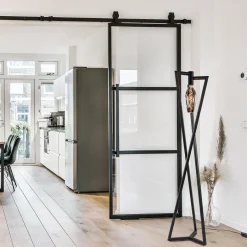 Design vloerlamp Taranto zwart metaal dimbaar></noscript>Straluma Online