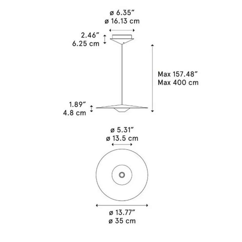 Diesel Living with Lodes hanglamp UFO 35 rust>Straluma Hot