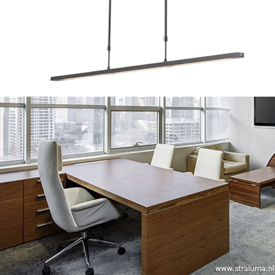 Dimbare design hanglamp LED zwart>Straluma Best