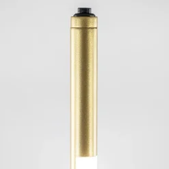 Dimbare LED vloerlamp met verstelbare kap goud><noscript><img width=