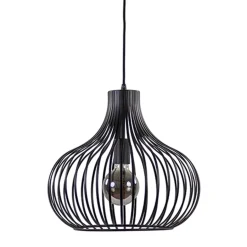 Draadhanglamp medium zwart 38cm>Straluma Best