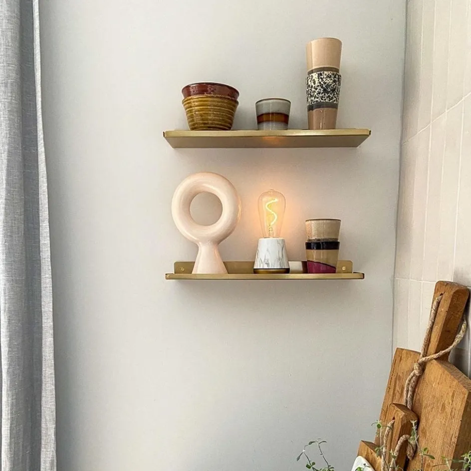 Draadloze tafellamp wit marmer met heldere lichtbron dimbaar>Straluma Hot