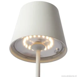 Draadloze tafellamp wit met dimbaar LED><noscript><img width=