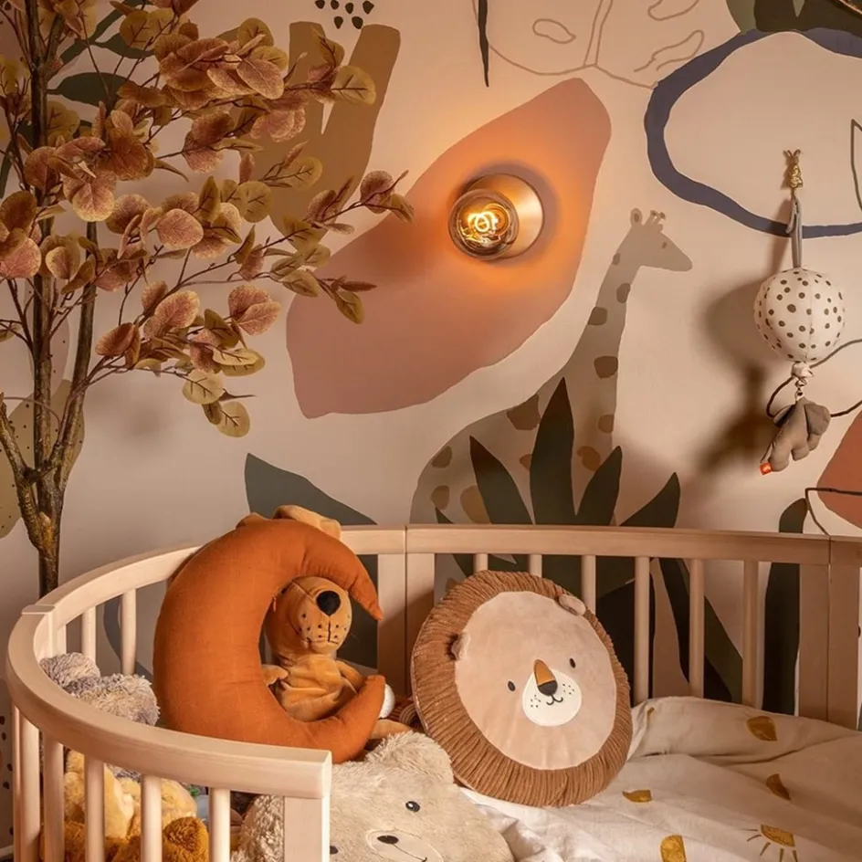 Draadloze wandlamp oplaadbaar goud met smoke>Straluma Outlet