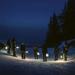 Draagbare buitenlamp IP54 grijs></noscript>Straluma Online