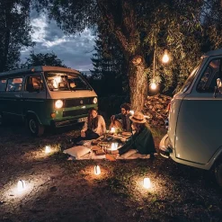 Draagbare buitenlamp IP54 grijs></noscript>Straluma Online