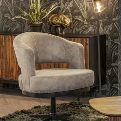 Draaibare armstoel bull-leder met return-system></noscript>Straluma Discount