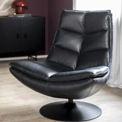 Fauteuil Sven leder - zwart></noscript>Straluma Hot