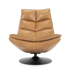 Fauteuil Sven leer - cognac>Straluma Sale