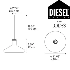 Flask B hanglamp 28cm metallic black></noscript>Straluma New