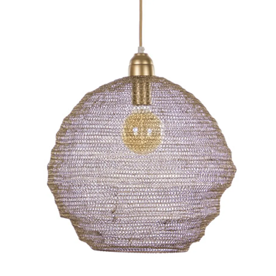Gaas hanglamp Nina mat goud>Straluma New