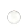 Glazen hanglamp Random Solo frosted wit 28 cm>Straluma Clearance
