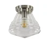 Glazen plafondlamp helder Art Deco>Straluma Discount