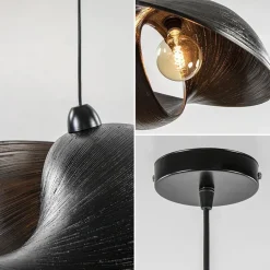 Grote bamboe hanglamp shell zwart></noscript>Straluma New