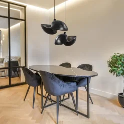 Grote bamboe hanglamp shell zwart></noscript>Straluma New