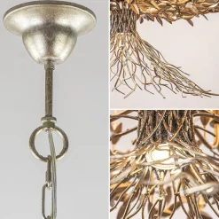 Grote design hanglamp ovaal oud zilver></noscript>Straluma Clearance