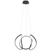 Grote design hanglamp zwart LED>Straluma Clearance