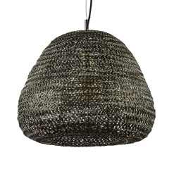 Grote hanglamp Finou antiek brons met zwart>Straluma Outlet