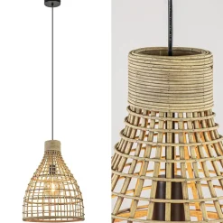 Grote hanglamp Puerto rotan naturel Light and Light>Straluma Online