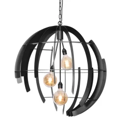 Grote hanglamp Terra 80 cm zwart>Straluma New