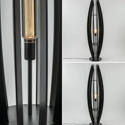 Grote houten vloerlamp mat zwart></noscript>Straluma Sale