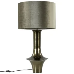 Grote lampvoet Jeff antiek brons exclusief kap></noscript>Straluma Hot