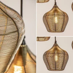 Grote landelijke hanglamp 10-lichts antiek brons Alvaro><noscript><img width=