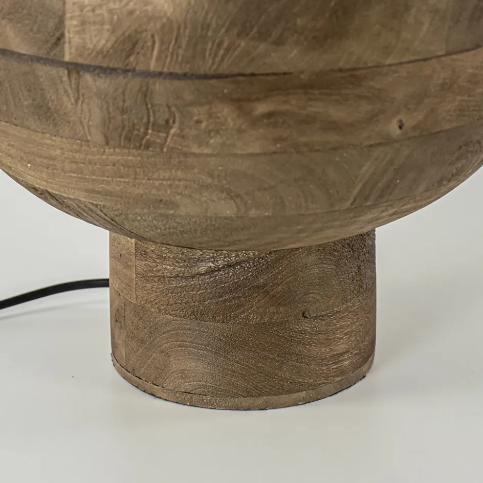 Grote Light and Living lampvoet Barumi hout>Straluma New