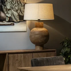 Grote Light and Living lampvoet Barumi hout><noscript><img width=