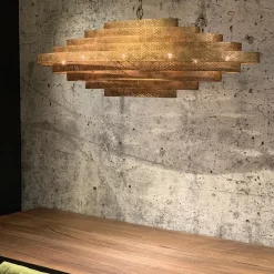 Grote metalen hanglamp ovaal brons></noscript>Straluma Discount