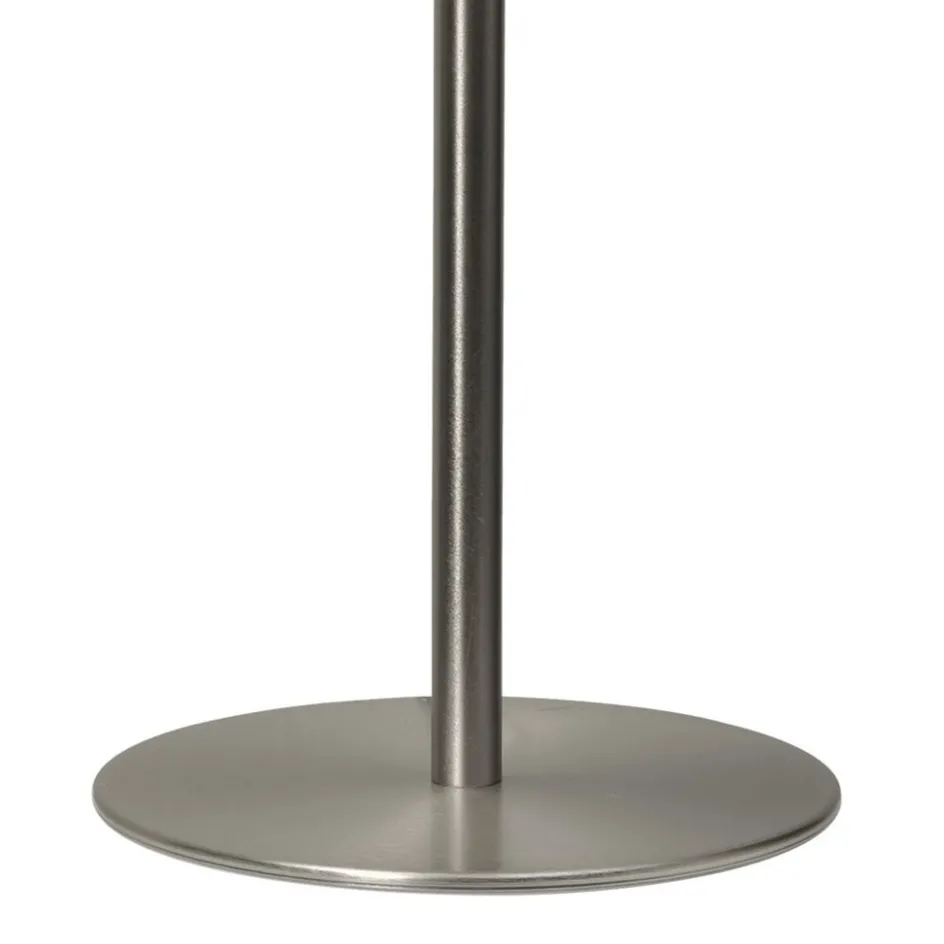 Grote moderne tafellamp Calabro nikkel glas>Straluma Best