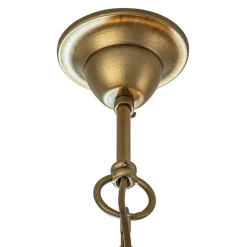 Grote ovale hanglamp Blow mat brass><noscript><img width=