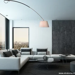 Grote plafondlamp boog met kap></noscript>Straluma Hot