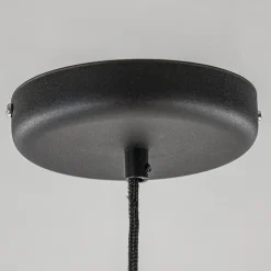 Grote retro hanglamp opaal glas met zwart></noscript>Straluma