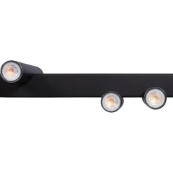 Hanglamp 8 tubes op balk zwart 140cm><noscript><img width=