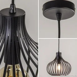 Hanglamp Aglio 28cm zwart></noscript>Straluma