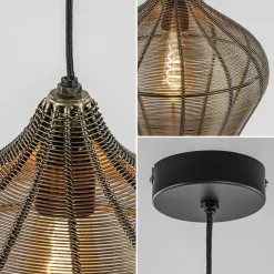 Hanglamp Alvaro 27cm antiek brons></noscript>Straluma Hot