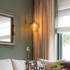 Hanglamp Alvaro 27cm antiek brons></noscript>Straluma Hot