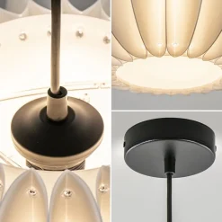 Hanglamp Arena 1L 40cm zwart/kap wit></noscript>Straluma Clearance