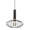 Hanglamp Aureole ovaal zwart>Straluma Clearance