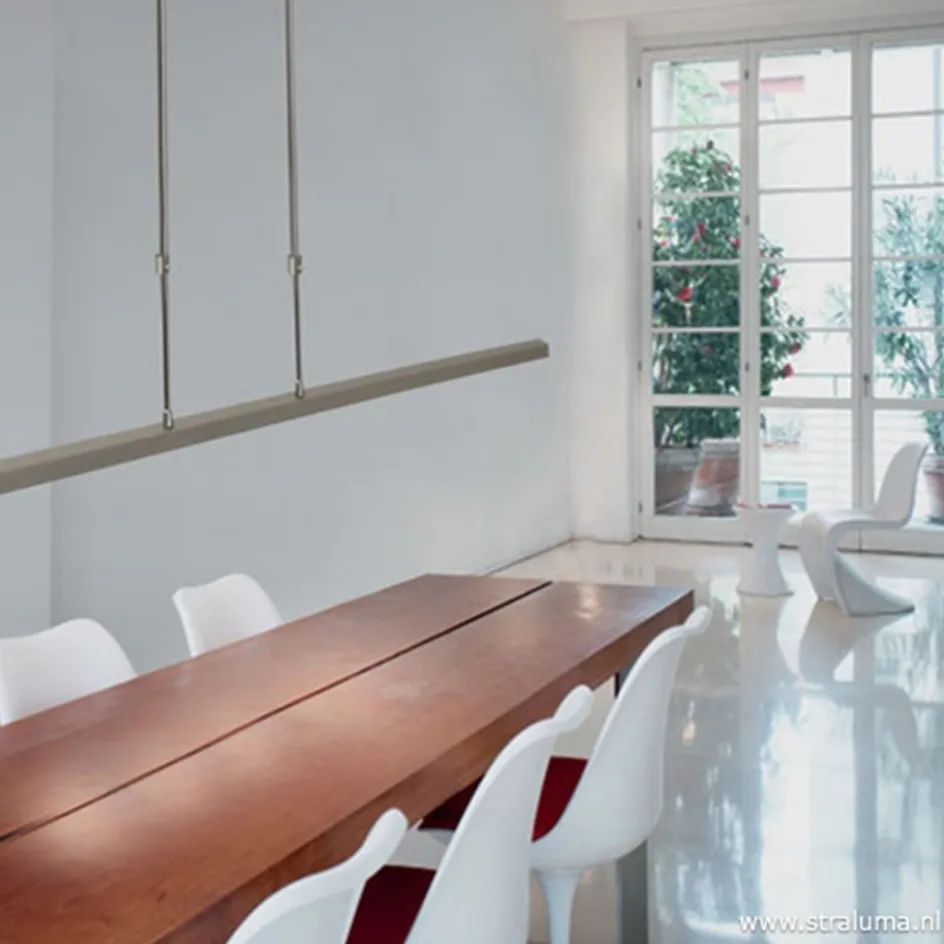 Hanglamp balk alu 130cm led direct>Straluma Online