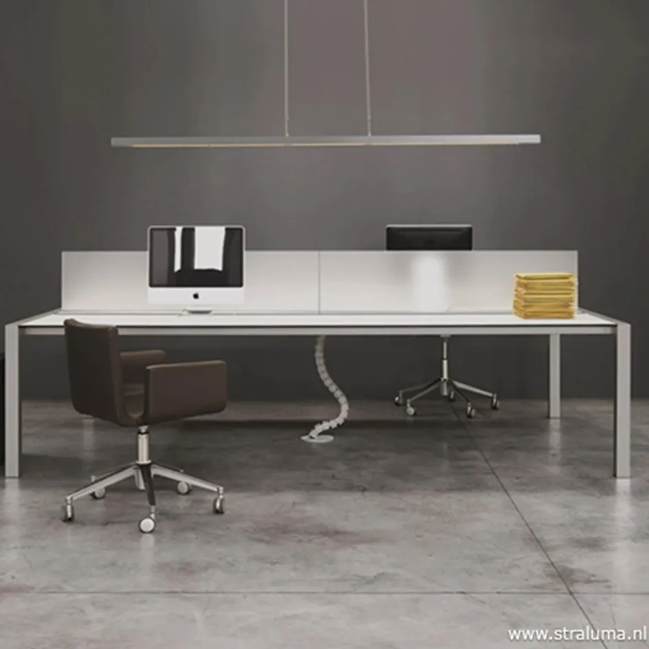 Hanglamp balk alu 160cm led up+down>Straluma New