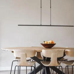 Hanglamp Bande zwart 122cm 2xdim cct><noscript><img width=