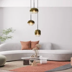 Hanglamp Bellini 3L zwart+gradient gold></noscript>Straluma New